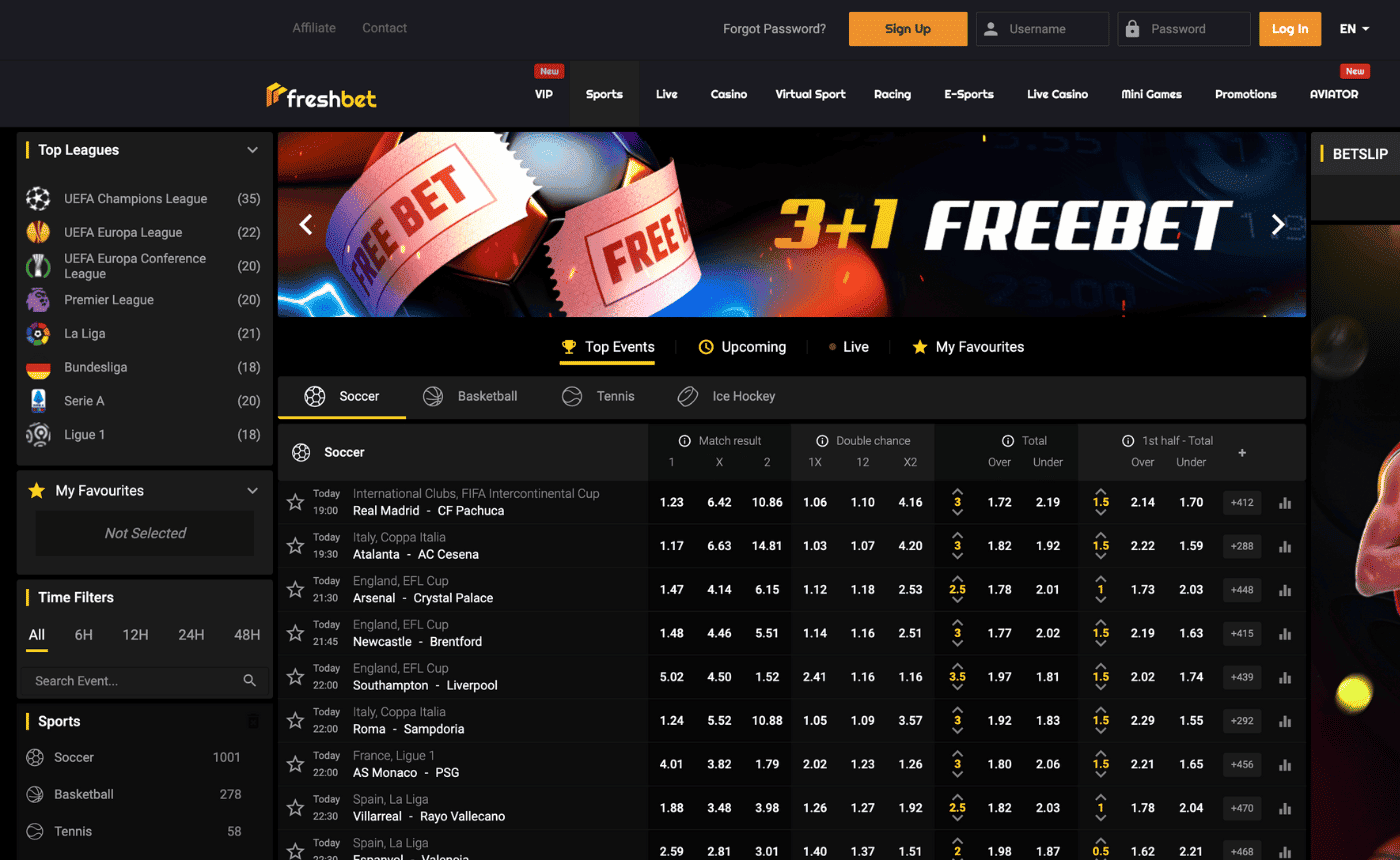 freshbet uk betting site not on gamstop